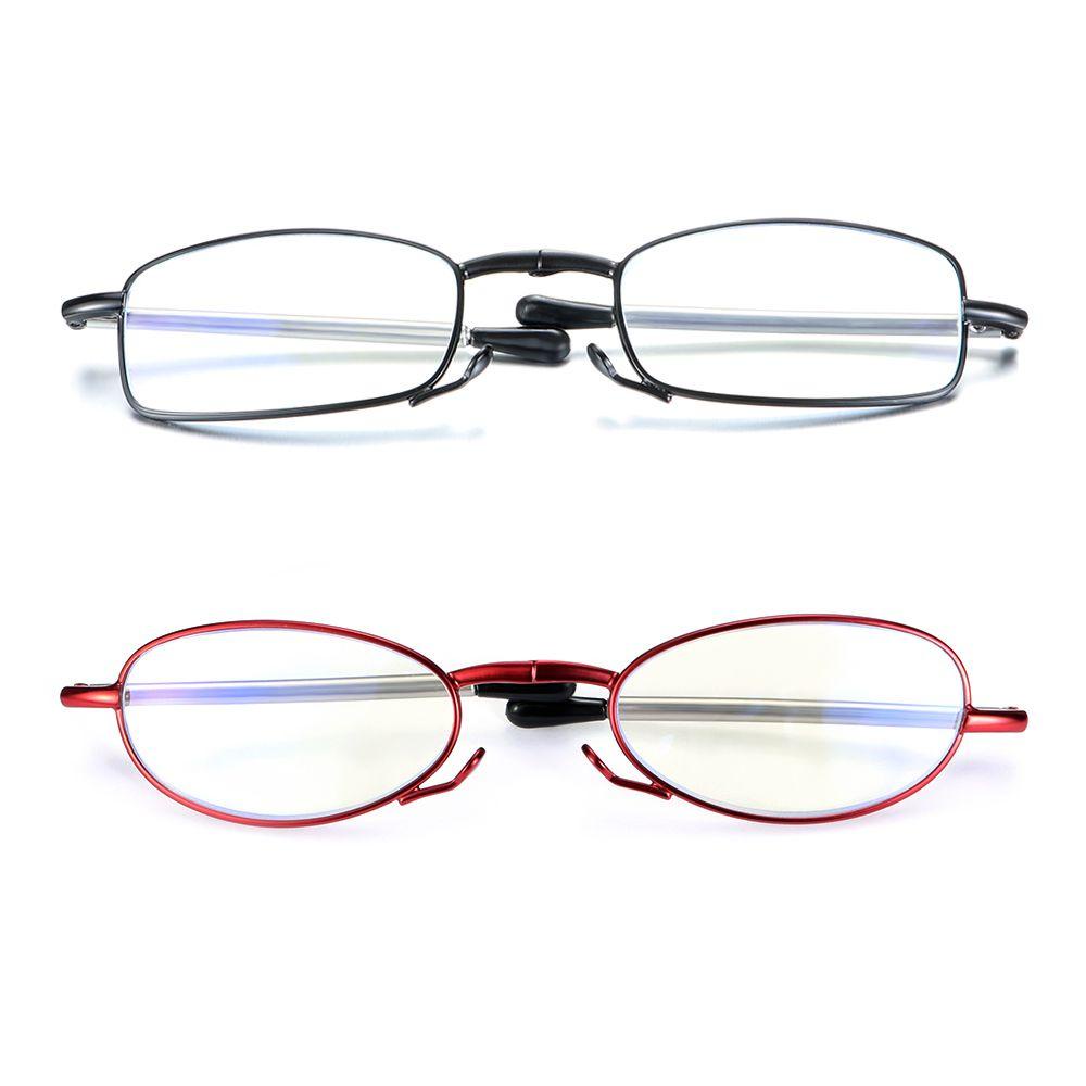 Populer Kacamata Baca Lipat Pria &amp; Wanita Dengan Case Readers Glasses Kacamata Komputer