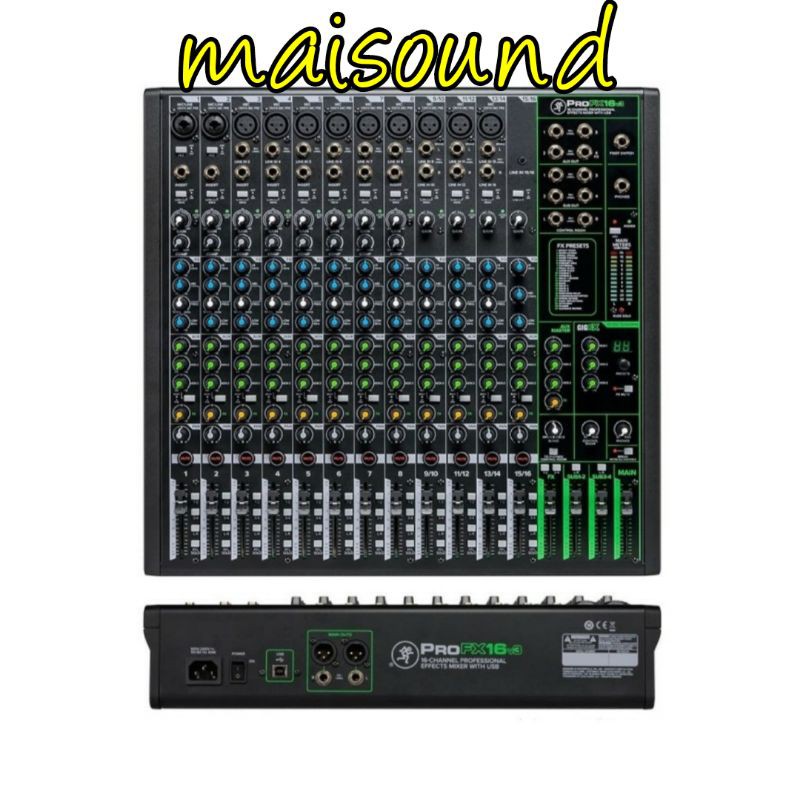 MIXER MACKIE PRO FX16V3 FX 16V3 ORIGINAL