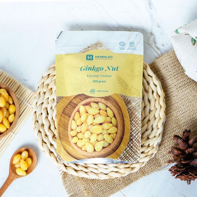 

BEST SALES HERBALEO GINKGO NUT 100 GRAM ( KACANG GINKGO ) STOK TERBATAS