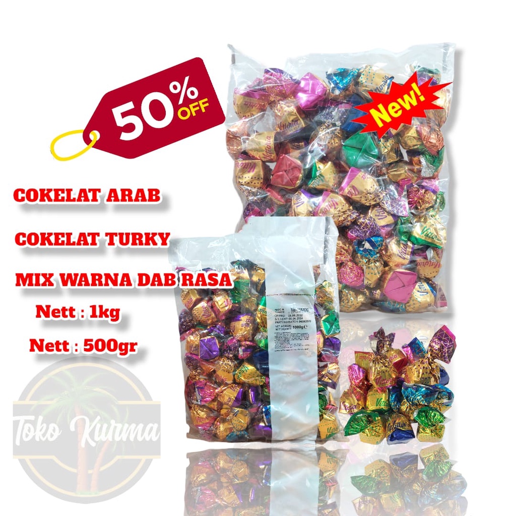

Coklat arab /turky dll mix/campur 1kg