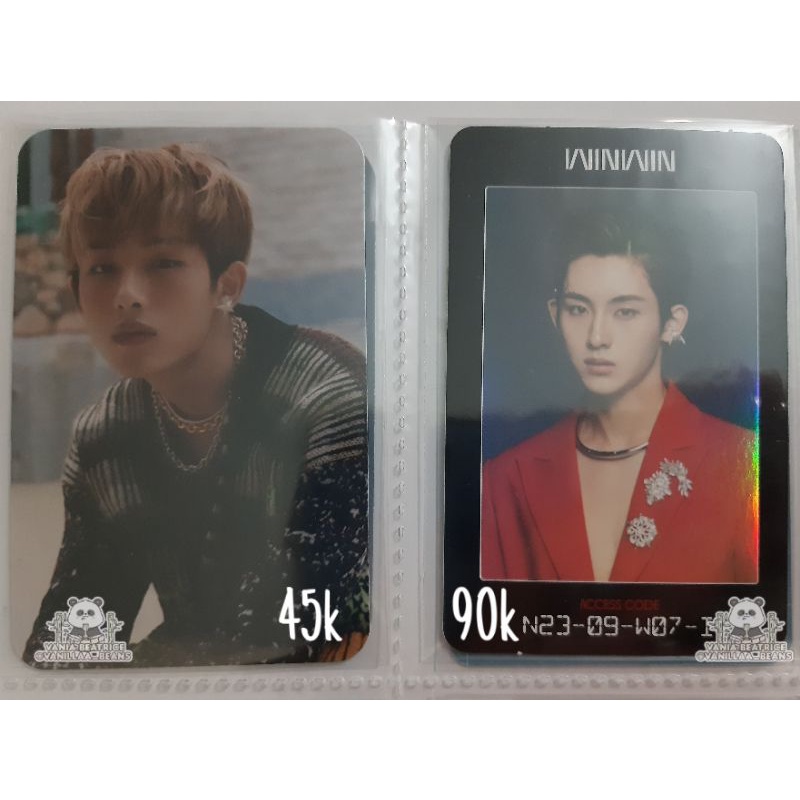 Photocard PC Winwin Owhat (China Press) Stranger & Access Card AC