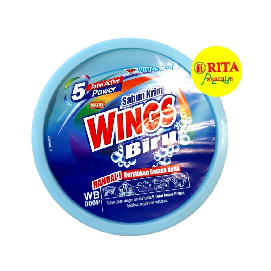 Jual WINGS DETERGENT CREAM WB 900 POT Shopee Indonesia