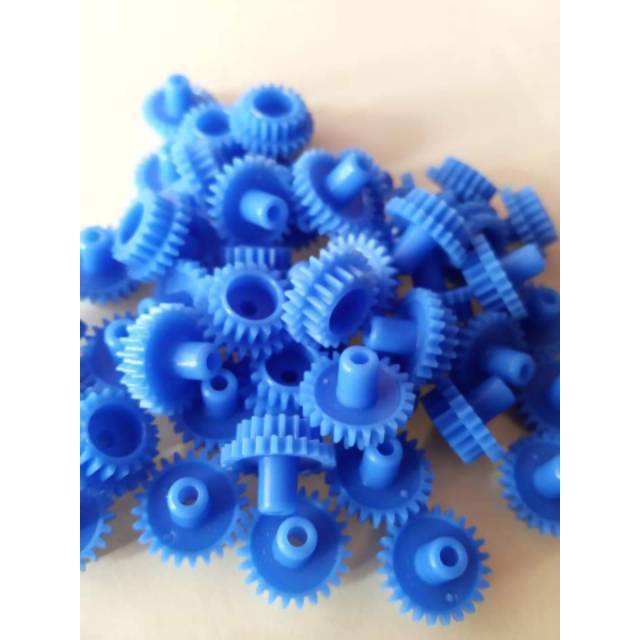 Gir susun gir balik biru (10pcs)