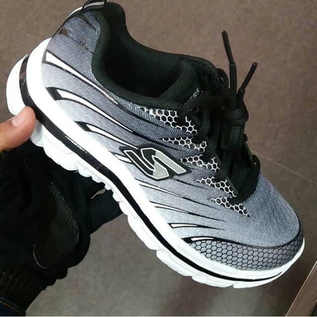 Skechers kids white black original