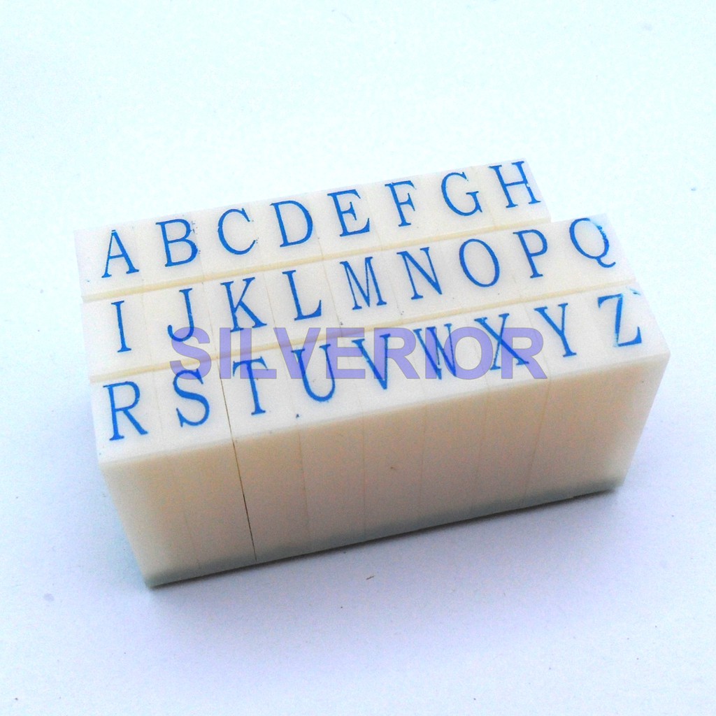 

Stempel Huruf Alphabet S3 Stemple Cap Abjad Alpabet