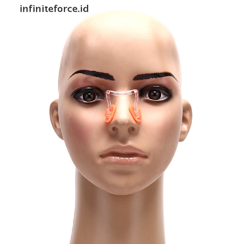 (infiniteforce.id) Klip Penjepit Hidung Bahan Silikon Lembut Nyaman Untuk Anak / Dewasa