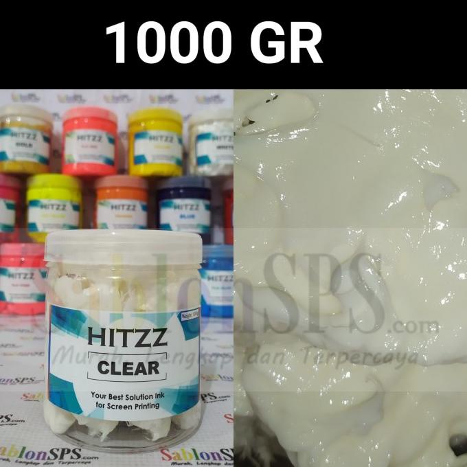 TINTA PLASTISOL CLEAR HD DISTRO CLOTHING 1KG