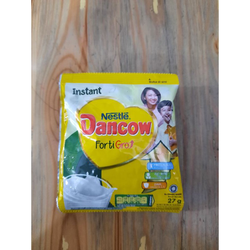 

SUSU DANCOW FORTIGRO BARU SACHET 26 GR ECER