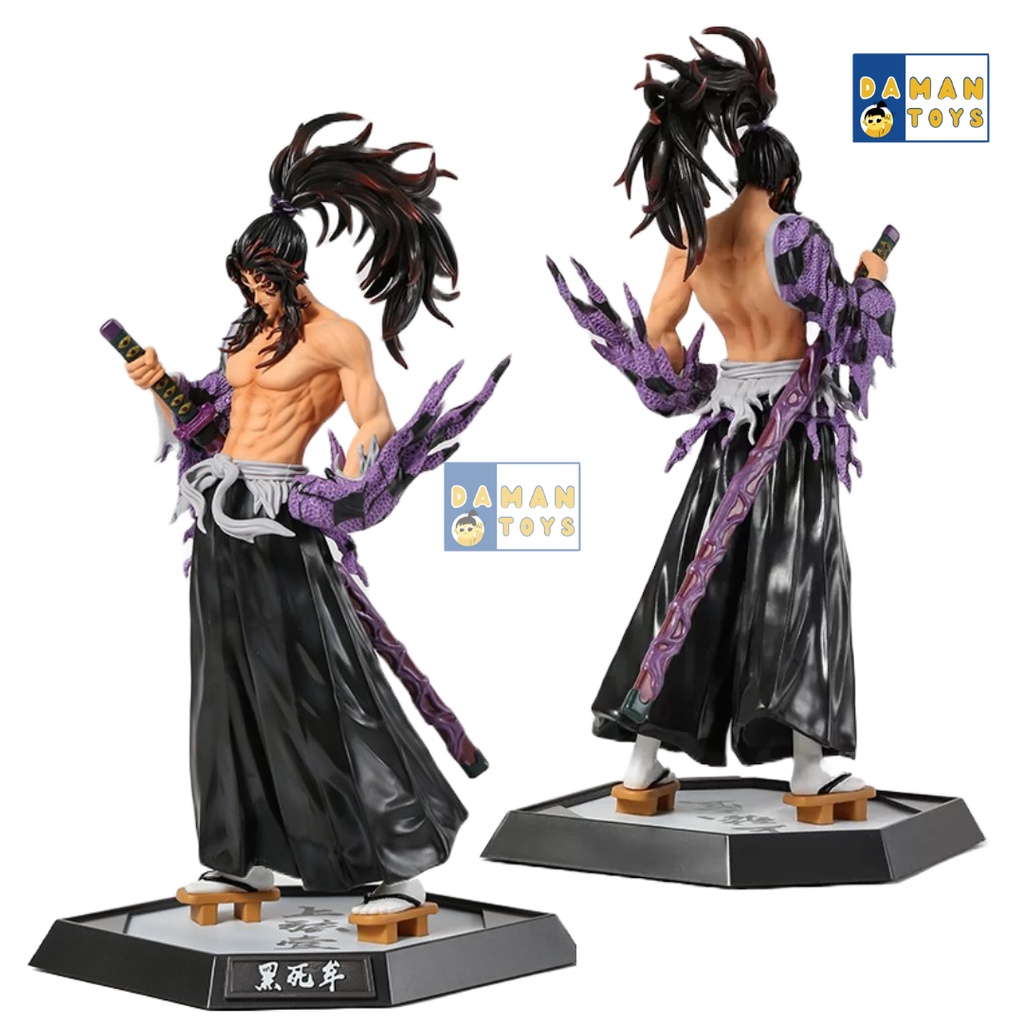 Pajangan Figure Kokushibou Juuni Kitsuki Yoriichi Gyudataro Daki Action Figure Kimetsu No Yaiba Koleksi