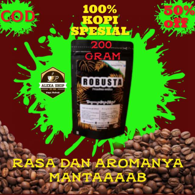 

KOPI GAYO ROBUSTA ASLI MURNI HITAM LOKAL ARABIKA TANPA CAMPURAN AROMA NIKMAT GROSIR PALING MURAH