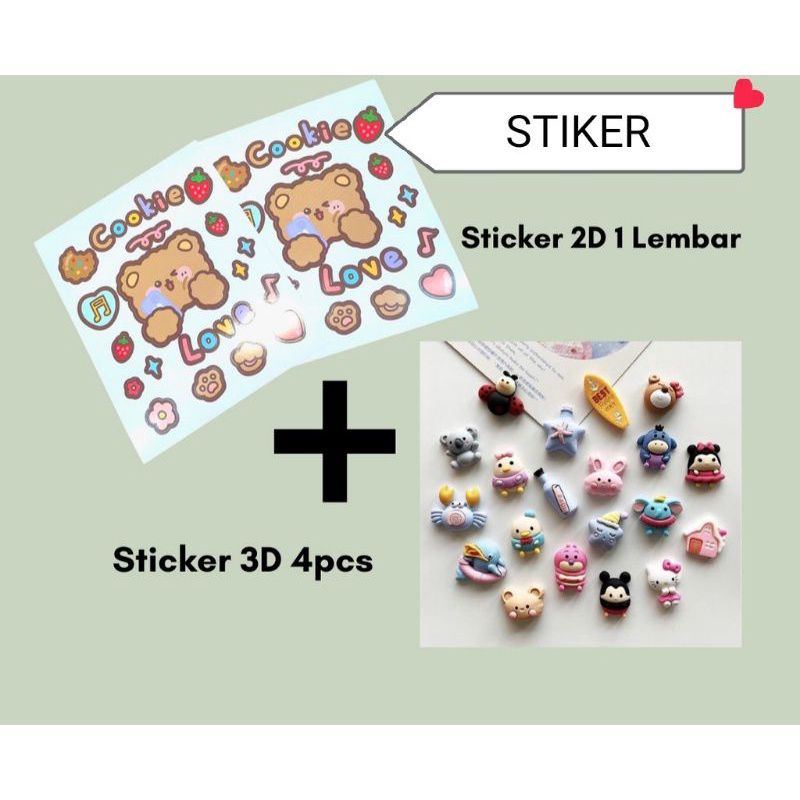 

PAKET STIKER BOTOL VIRAL/STIKER 2D 3D