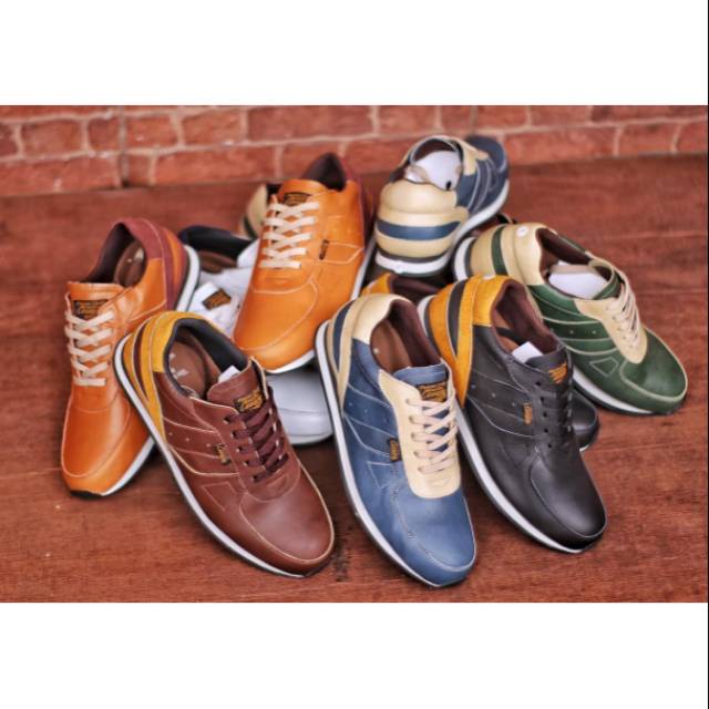 sepatu Sneakers Pria Casual Ngampus Original Cevany