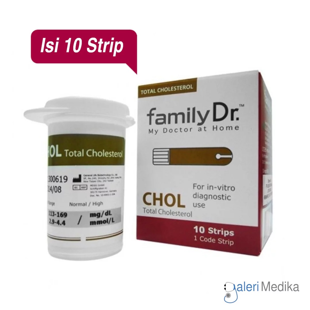 Family Dr - Strip Kolesterol / Kolestrol Strip