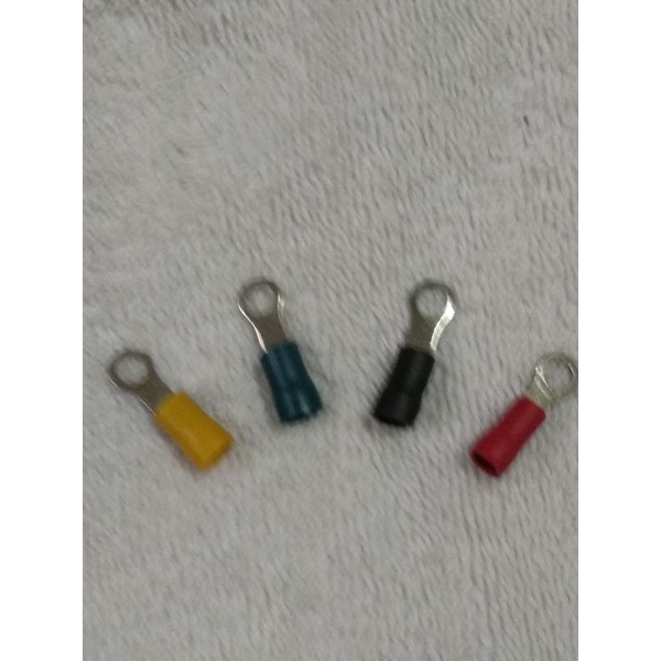 RING TYPE INSULATED CABLE SHOES 2-4 (1,5sqmm) 4 warna