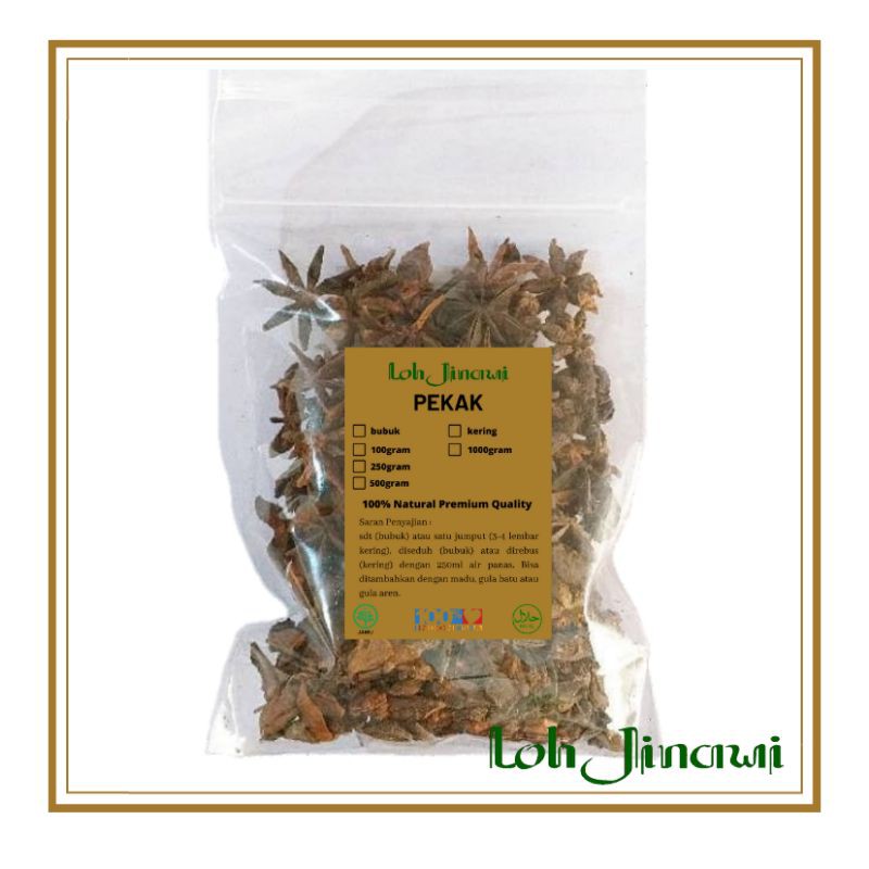 

pekak 100 gram kering bunga lawang