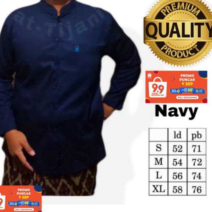 SALE baju muslim//koko terompah At tijani semi jass pria dewasa