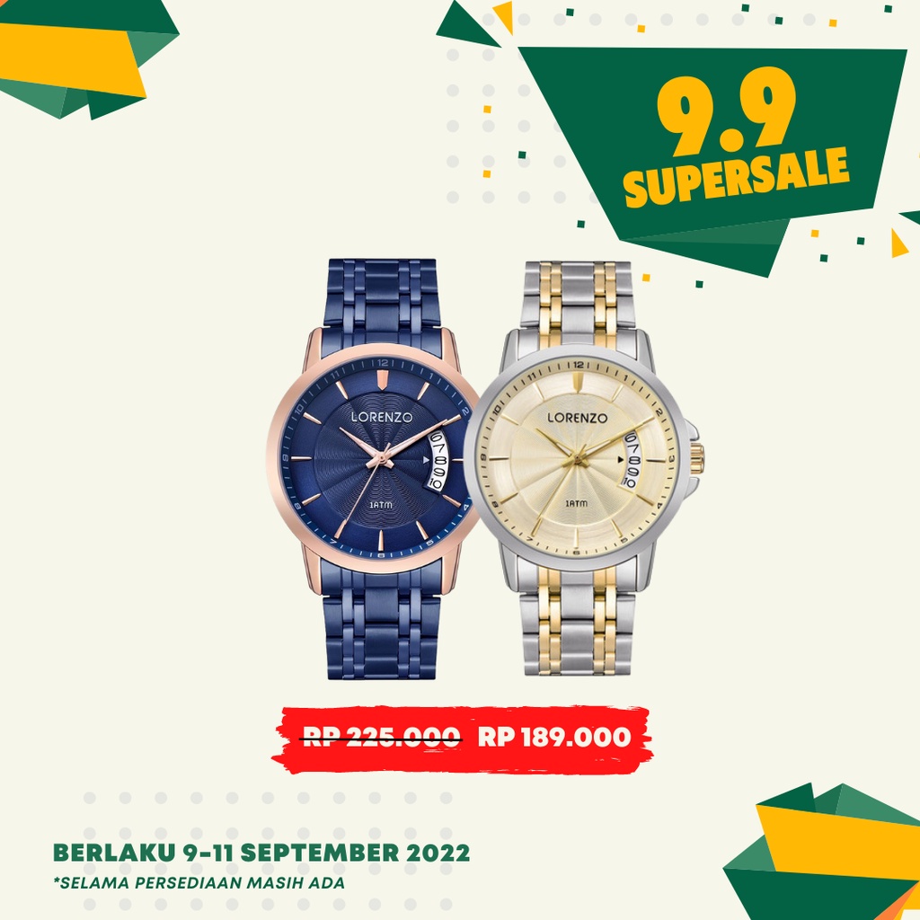Jam Tangan Pria Lorenzo Original