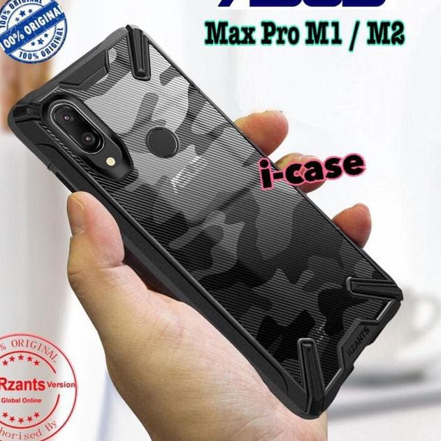 Harga Bersahabat-018  RZANTS Clear Case Asus Zenfone Max Pro M1 / Max Pro M2 - cammo, max pro m1