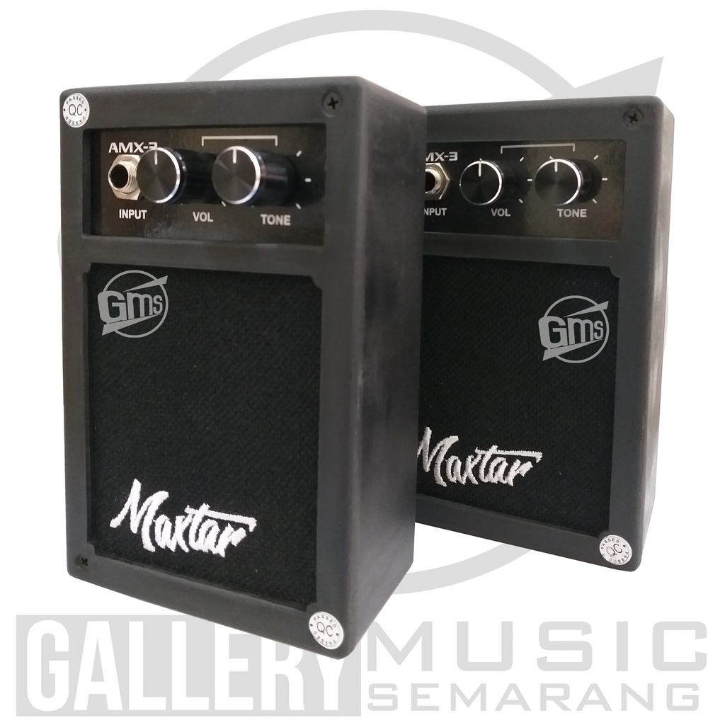 ORIGINAL!!! Ampli Gitar Maxtar AMX-3 Speaker 3&quot; inch Amplifier Gitar Mini Amply Gitar Original