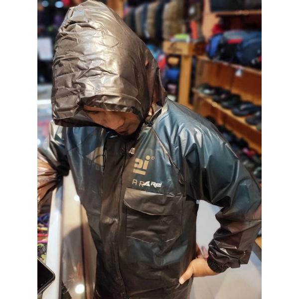 Jas Hujan Rei Boulder Raincoat Arei Original 100%