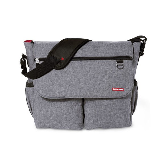 skip hop diaper bag gray