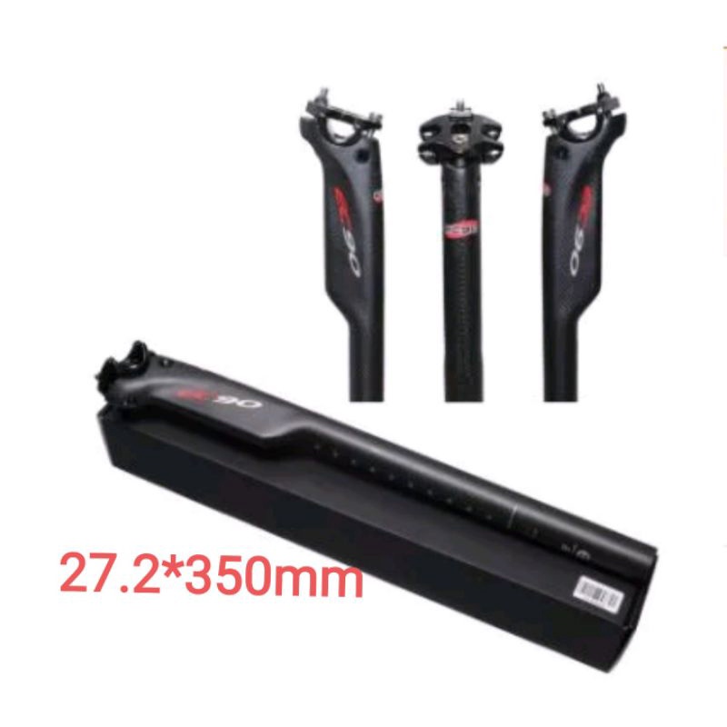 EC90 Seatpost Carbon 27.2mm Panjang 350mm Seatpost Carbon Sepeda
