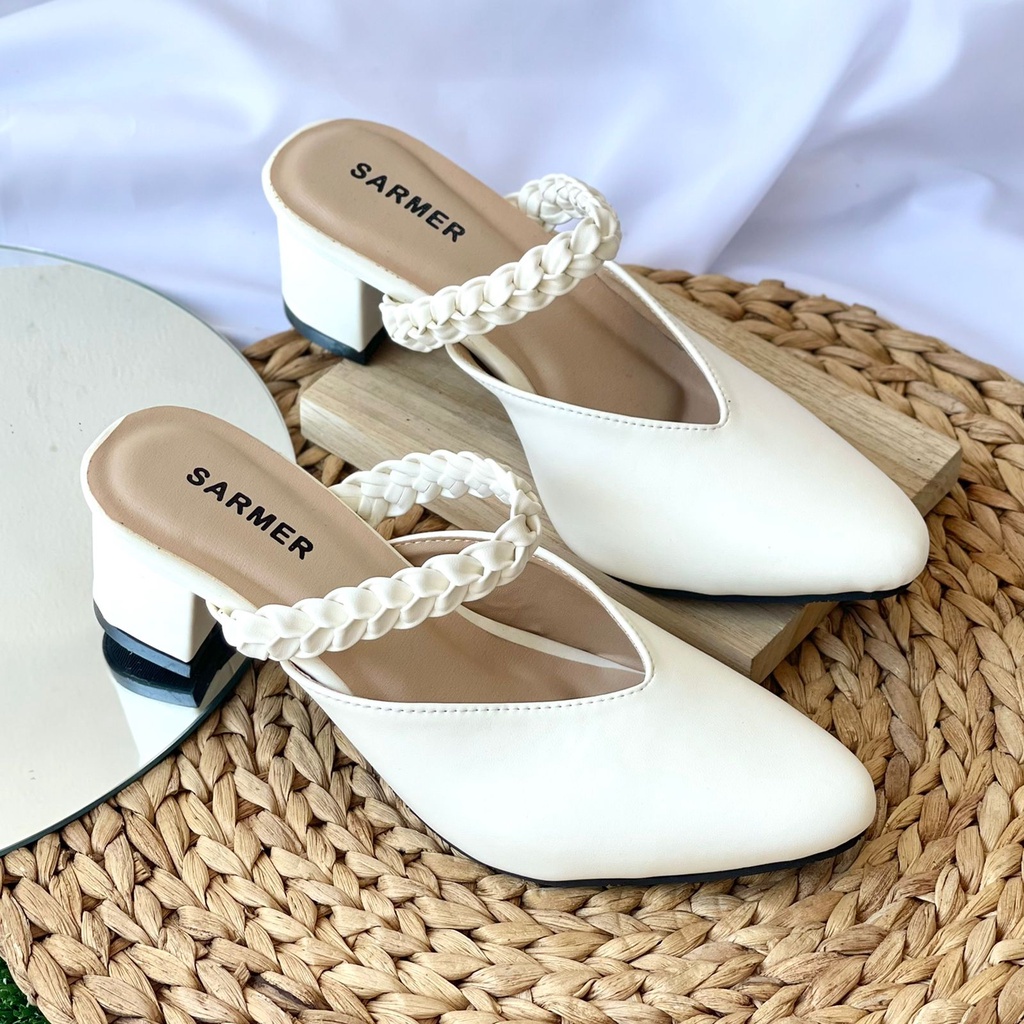 Hils Wanita Hills Hells Haihils Haihil Sepatu Hak Pesta  Te Im96 Hak Tali Wanita Jelly Kaca R Sarmer