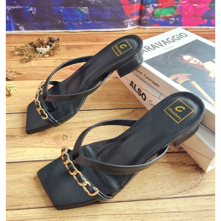 ABBUSHOES BN 01 hak tahu jepit rantai velupe 3cm