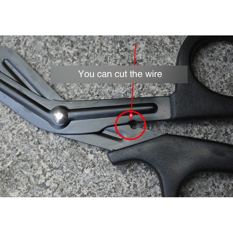 

Gunting Camping Tajam Dengan Pengupas Pemotong Kabel Kawat Bergerigi Daging Ranting Pohon Berkemah Hiking Survival Outdoor Stainless Steel Anti Karat
