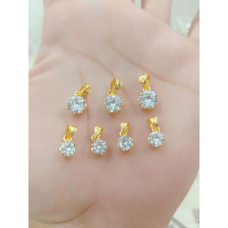 LIONTIN DESI PERAK 925 LAPIS MAS 24K ASLI