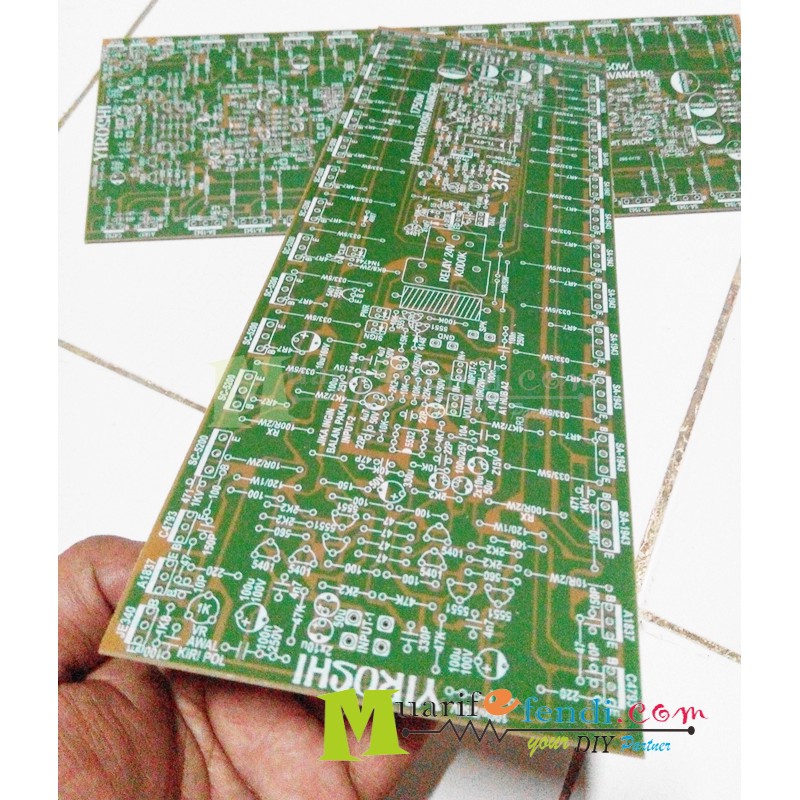 PCB Power Amplifier 1750Watt MONO YIROSHI BU3U Final Toshiba INPUT BALANCE