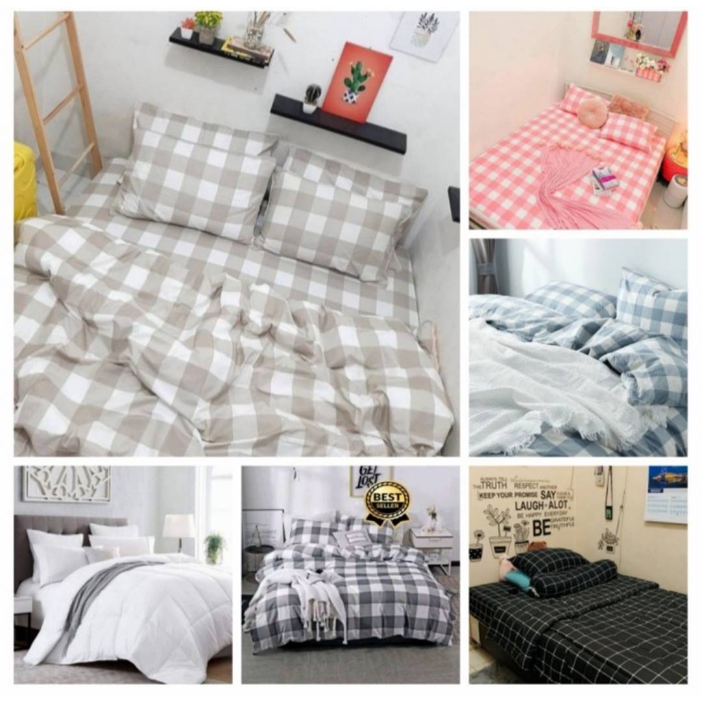Bedcover Set & Sprei UKuran Super Single ( 120 x 200 )