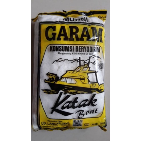 

garam beryodium cap Katak boat 250 gr