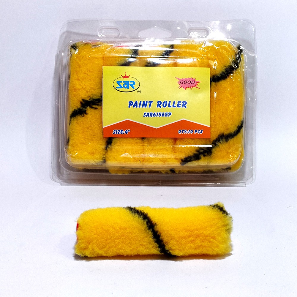 ISI REFFIL ANAK KUAS BULU ROLL MINI 4 INCH