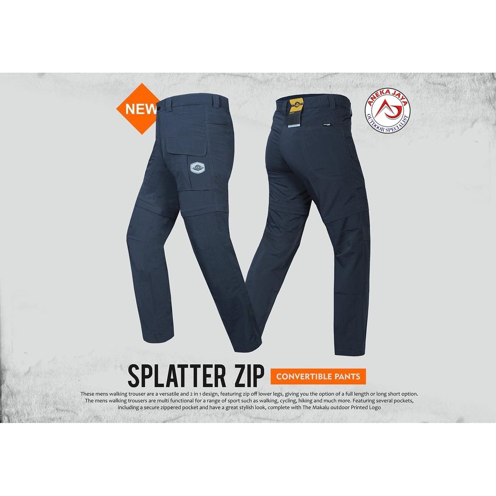 CELANA MAKALU SPLATTER ZIP