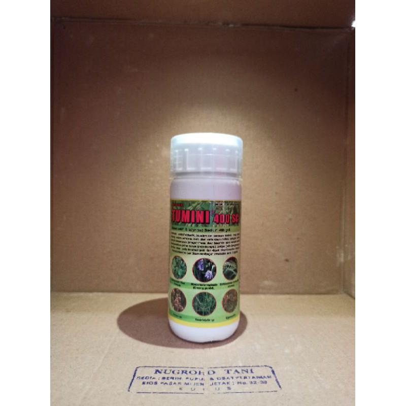 HERBISIDA TUMINI 400 SL 100 ML PRA DAN PURNA TUMBUH KHUSUS PADI
