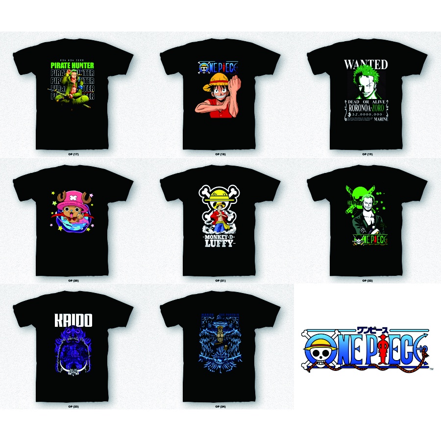 KAOS / TSHIRT 24s - ONE PIECE .03