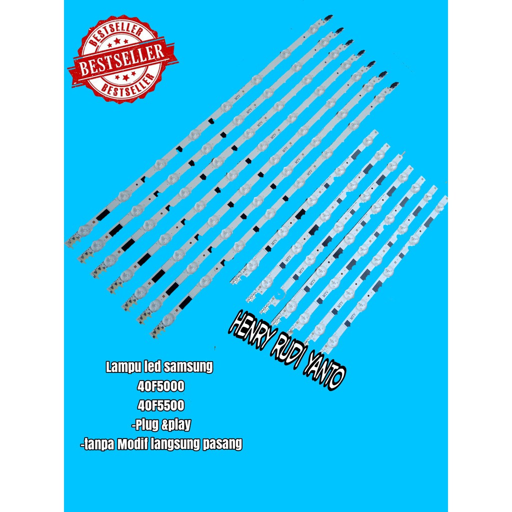 Backlight Samsung Ua 40f6400 Ua 40F 6100 Ua 40f5500 ua 40f5000 LAMPU BACKLIGHT TV LED SAMSUNG