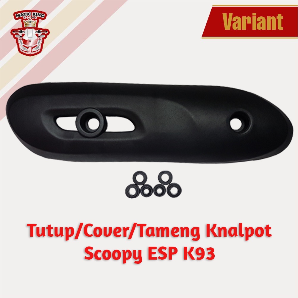 Tutup Cover Tameng Knalpot Honda Scoopy Fi ESP 110  K16 Maticking