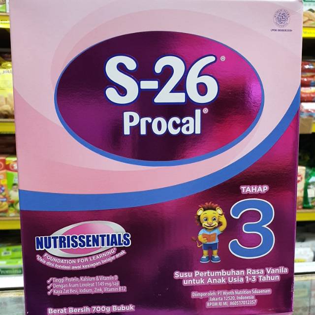 S-26 Procal Tahap 3 (1-3 Tahun)700gr