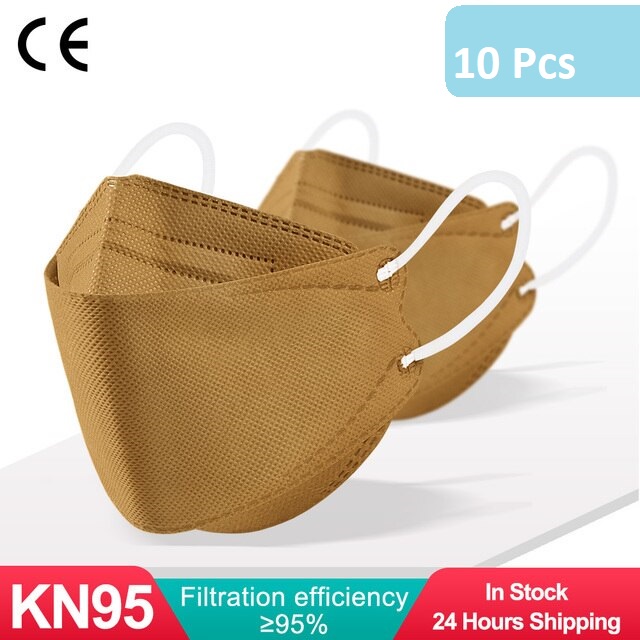 MASKER KF94 ISI 10PCS 4ply MEDIS EVO KF 94 10 PCS WARNA WARNI COKLAT HITAM PUTIH COKLAT KUNING MERAH