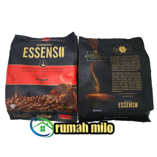 

SUPER COFFEE ESSENSO 100 PERSEN ARABICA