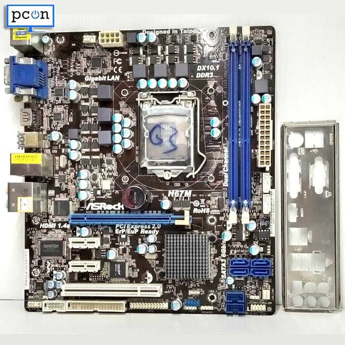 Mainboard Mobo Motherboard LGA 1155 H67 ASROCK GEN 3 IVYBRIDGE USB 3.0