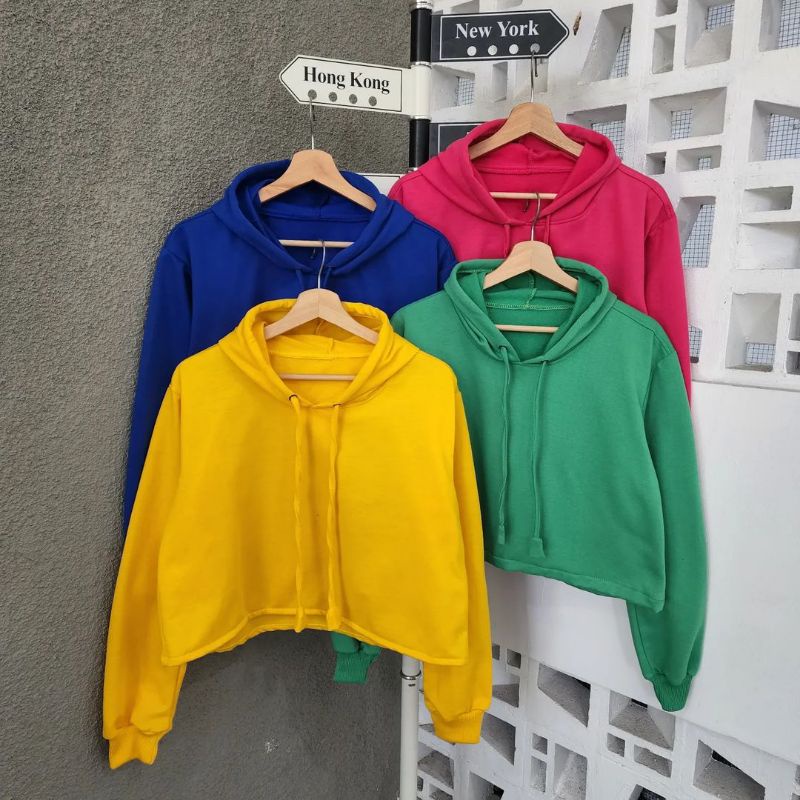 colour bright crope hodie