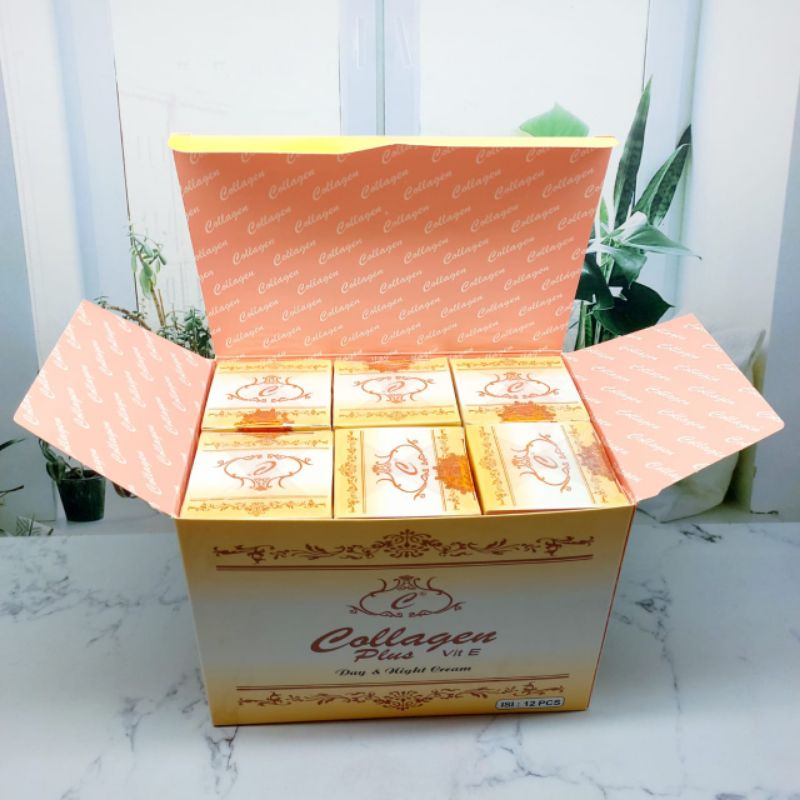 [Lusinan] Cream Collagen Import Malaysia Vit C Original