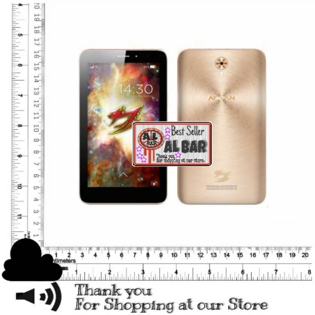 LCD + Touchscreen Tab Advan Vandroid I7D 4G LTE Layar Original