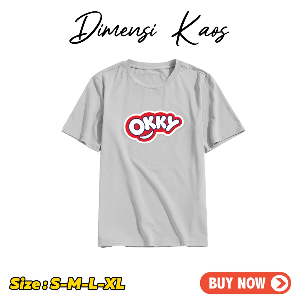 Baju Kaos Distro Kata2 OKKY WINDAH BASUDARA BOCAH VIRAL 2022 / baju kaos okky jellydrink kaos okky w