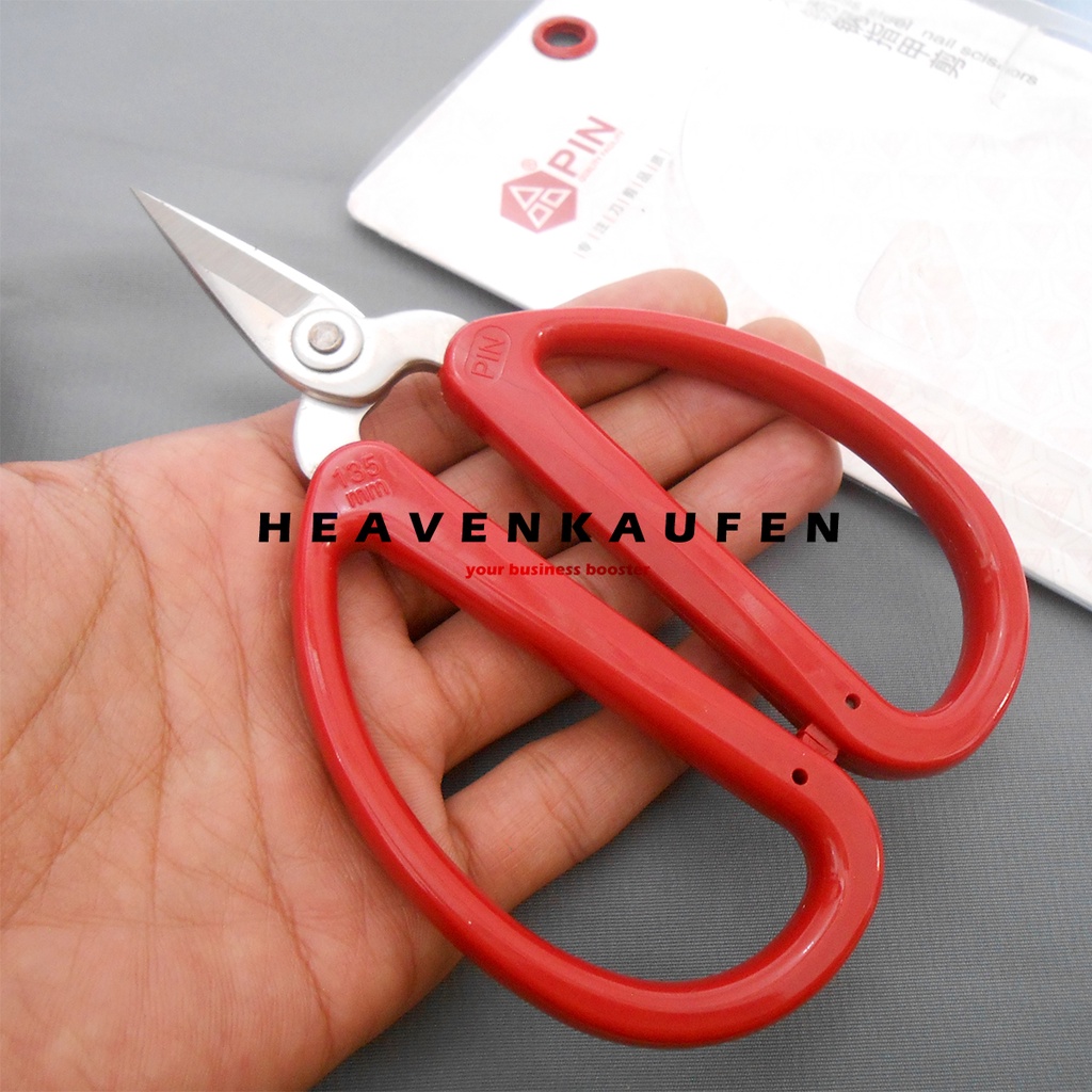 Gunting Kuku Small Head Stainless Steel Nail Scissors Nyaman Dan Aman