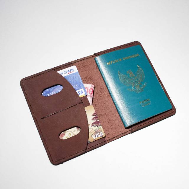 Cover passport kulit dompet passport free custom grafir nama