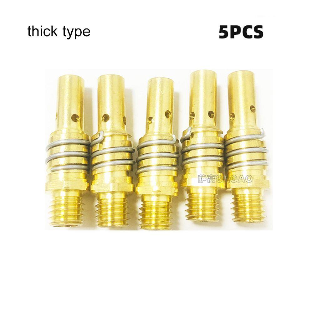 Solighter 5pcs Gas Nozzle Holder Perlengkapan Solder Welder Aksesori MB15AK Perakitan Batang Sambung